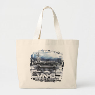 Bolsa Tote Grande Porta-aviões Dwight D. Eisenhower Tote Bag