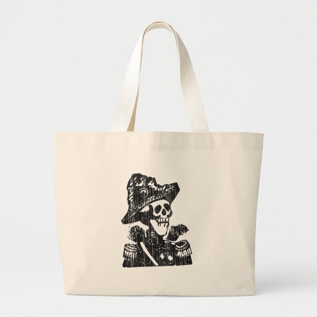 Bolsa Tote Grande Posada General Skeleton (Calavera) (Frente)
