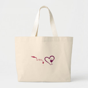 BOLSA TOTE GRANDE **POUR ESSE VINHO** "BOLSA"