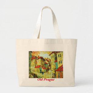 Bolsa Tote Grande Praga velha
