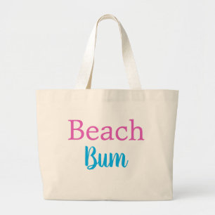 Bolsa Tote Grande Praia Bum Ocean Água Nadação Bag