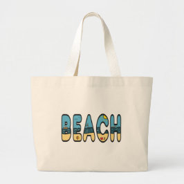 Bolsa Tote Grande Praia da praia