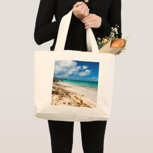 Bolsa Tote Grande praia de Anse Canot em Marie-Galante