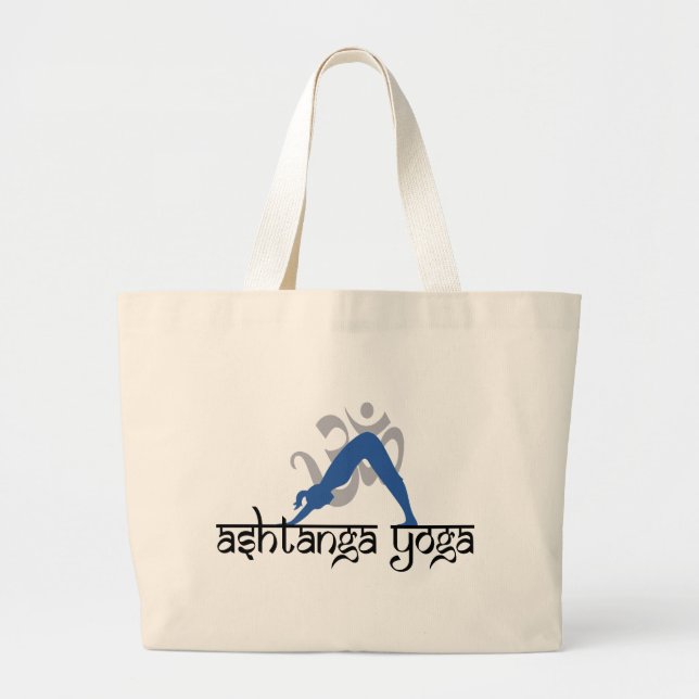 Bolsa Tote Grande Presente da ioga de Ashtanga (Frente)