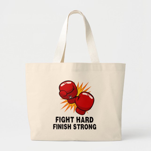 Bolsa Tote Grande Presente de boxe (Frente)
