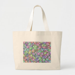 Bolsa Tote Grande presente de natal pastel