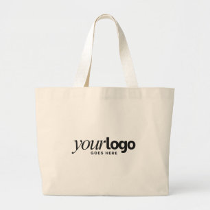 Bolsa Tote Grande Presente de Negócios Sustentável com Logotipo Pers