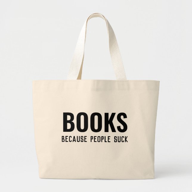 Bolsa Tote Grande Presente do bibliotecário do saco de livro | do (Frente)