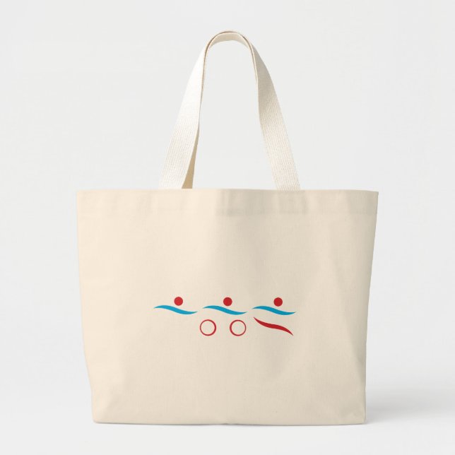 Bolsa Tote Grande Presente exclusivo do Triathlon (Frente)