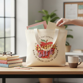 Bolsa Tote Grande Presente Personalizado de Apreciação para Vida de