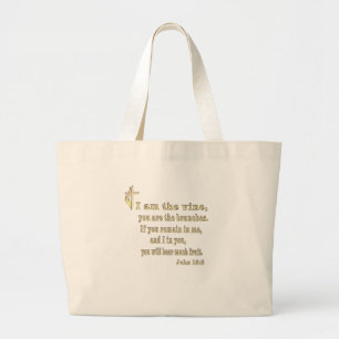 Bolsa Tote Grande presentes cristãos
