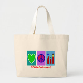 Bolsa Tote Grande Presentes de Phlebotomist
