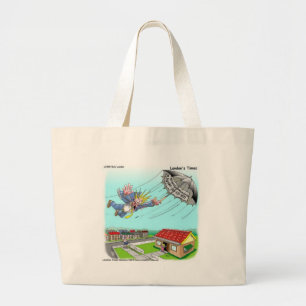Bolsa Tote Grande Presentes Divertidos Camisetas Etc Guarda-Chuva Ma