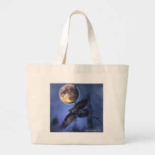 Bolsa Tote Grande Presentes do CORVO MAGICK