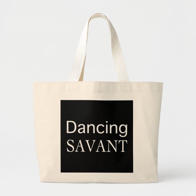 Bolsa Tote Grande Presentes do Savant da dança (Frente)