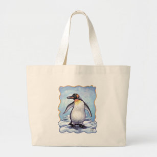 Bolsa Tote Grande Presentes e acessórios para pinguins