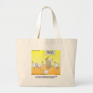 Bolsa Tote Grande Presentes e Camisetas de Desenhos Animados Anônimo