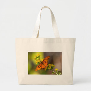 Bolsa Tote Grande Presentes e Roupas da Borboleta Fritillary Gulf