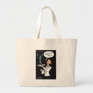 Bolsa Tote Grande Presentes Engraçados Camisetas Canecas e Mais para