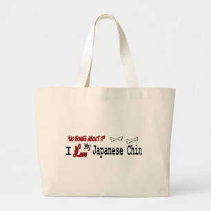 Bolsa Tote Grande Presentes japoneses no queixo