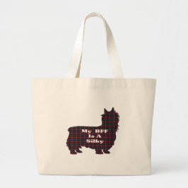 Bolsa Tote Grande Presentes Sensíveis Terrier BFF
