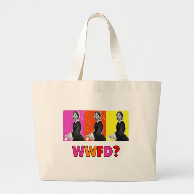 Bolsa Tote Grande Presentes "WWFD de Florença Nightengale? " (Frente)