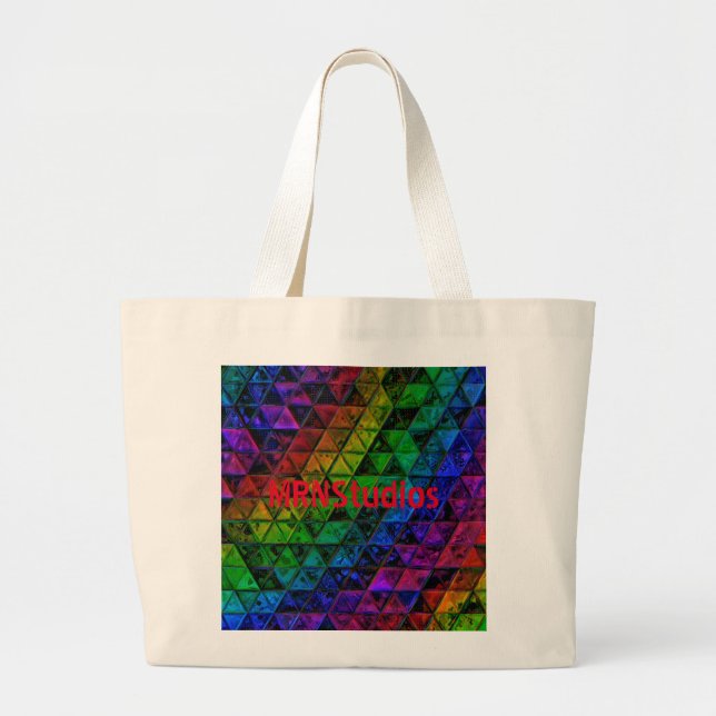 Bolsa Tote Grande Pride Glass (Frente)
