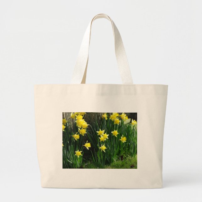 Bolsa Tote Grande Primavera Daffodils (Frente)