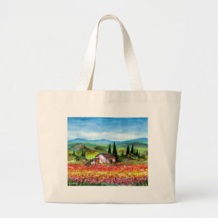 BOLSA TOTE GRANDE PRIMAVERA EM TOSCÂNIA