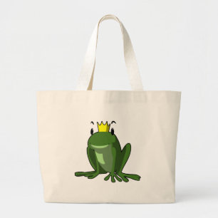 Bolsa Tote Grande Príncipe do sapo