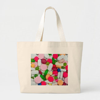 Bolsa Tote Grande Produto colorido do costume dos comprimidos