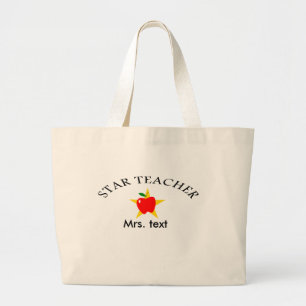 Bolsa Tote Grande professor da estrela