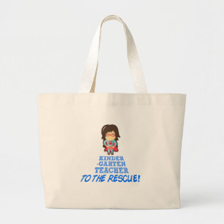 Bolsa Tote Grande Professor de jardim de infância, professor do