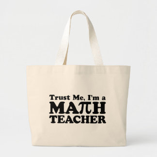 Bolsa Tote Grande Professor de Matemática