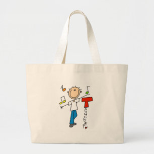 Bolsa Tote Grande Professor de música