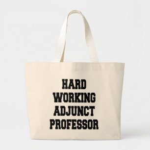 Bolsa Tote Grande Professor duro Working Adjunt