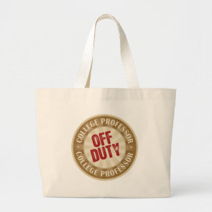 Bolsa Tote Grande Professor fora de serviço da faculdade