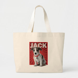 Bolsa Tote Grande Proprietário do animal de estimação de Jack