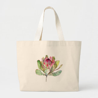 Bolsa Tote Grande Protea Flor