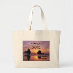 Bolsa Tote Grande protesto