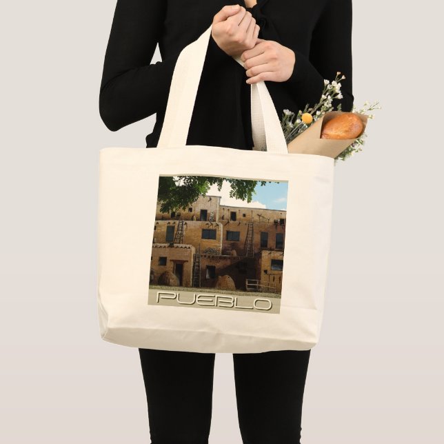 Bolsa Tote Grande Pueblo (Frente (produto))