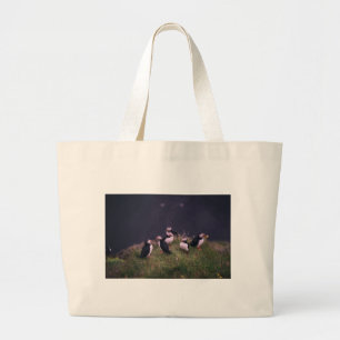 Bolsa Tote Grande Puffins Atlântico