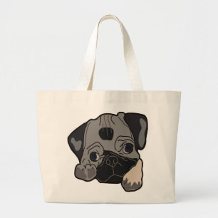 BOLSA TOTE GRANDE PUG PUPPY DOG