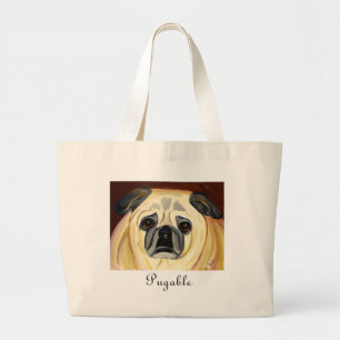 Bolsa Tote Grande Pugable