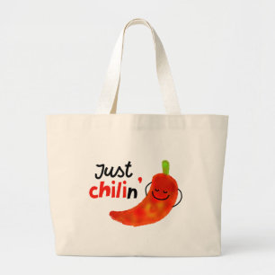Bolsa Tote Grande Pun Pepper Positivo - Apenas Chilin