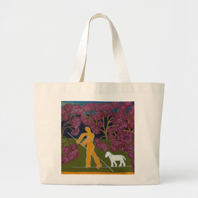 Bolsa Tote Grande Punting no rio Avon 2011 (Frente)