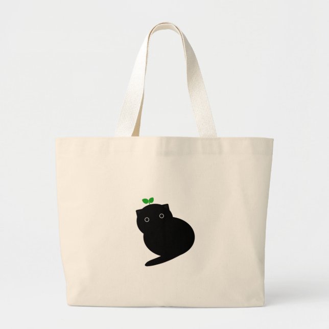 Bolsa Tote Grande Q Gato (Frente)