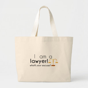 Bolsa Tote Grande qual é a sua desculpa?