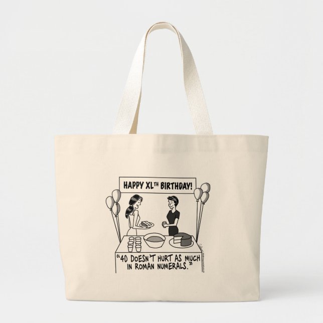 Bolsa Tote Grande Quando as mulheres girarem o saco 40 (Frente)