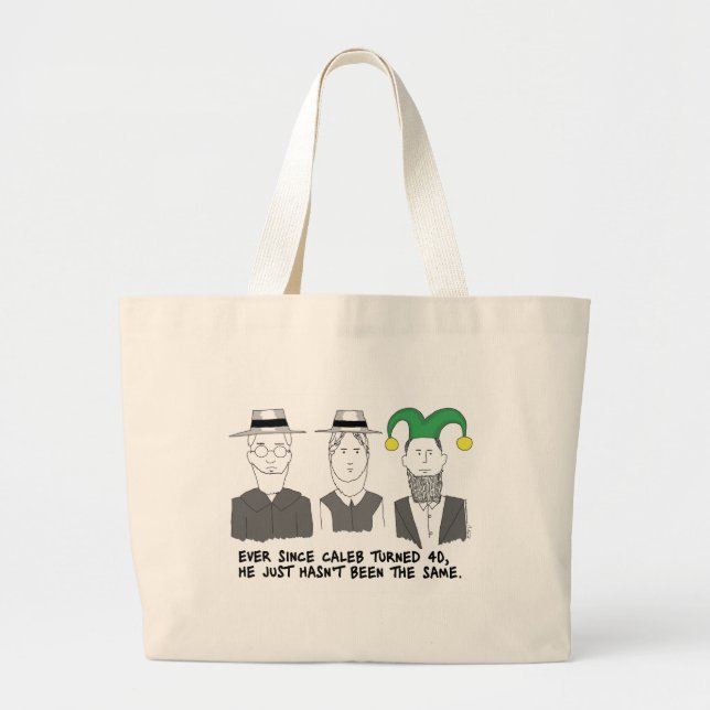 Bolsa Tote Grande Quando saco da volta 40 de Amish (Frente)